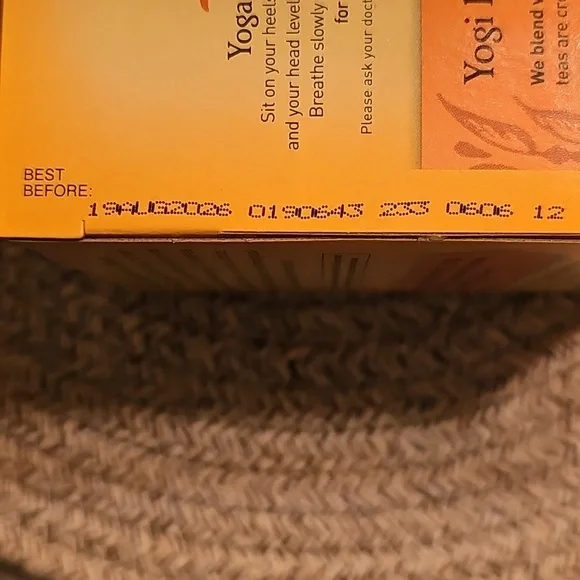 6 NEW Yogi Ginger Tea Boxes 16 ct each - Picture 5 of 5